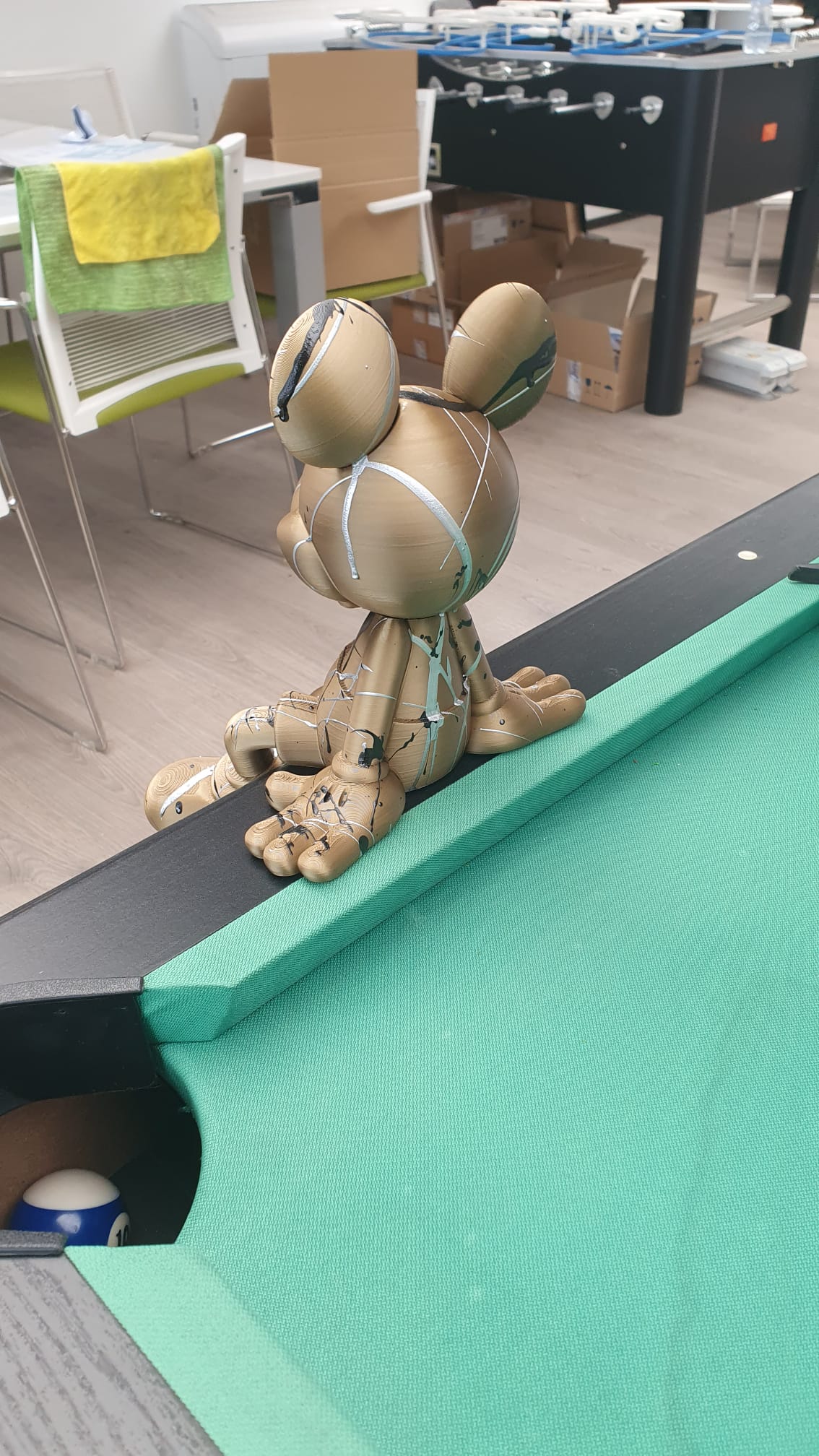 MIckey Mouse - Statutta Pop Art Gold Edition