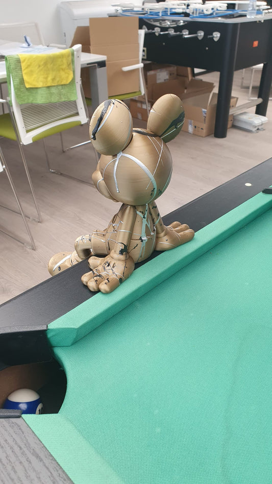 MIckey Mouse - Statutta Pop Art Gold Edition