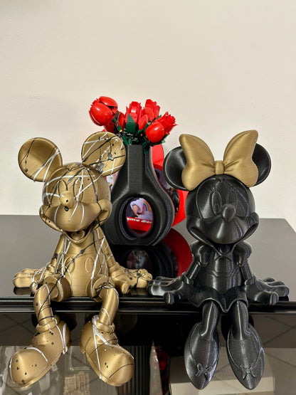 Mickey Mouse - Statutta Pop Art Gold Edition