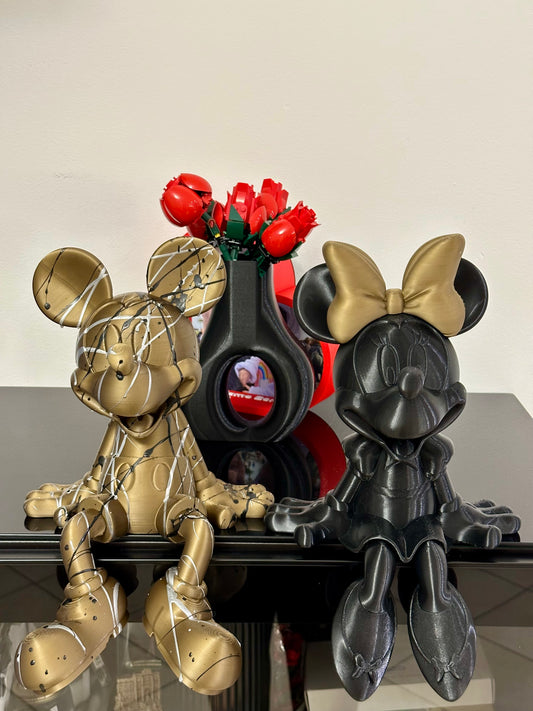 Mickey Mouse - Statutta Pop Art Gold Edition