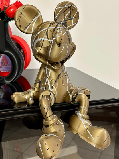 Mickey Mouse - Statutta Pop Art Gold Edition